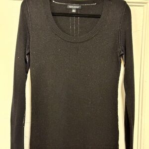 Banana Republic Black Knit long sleeve sweater top